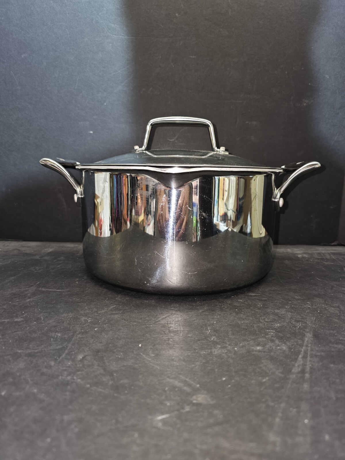 5 Pc JA Henckels Zwilling Cookware Set 3qt Sauce Pan 8 & 10in Fry Pan 6qt Dutch