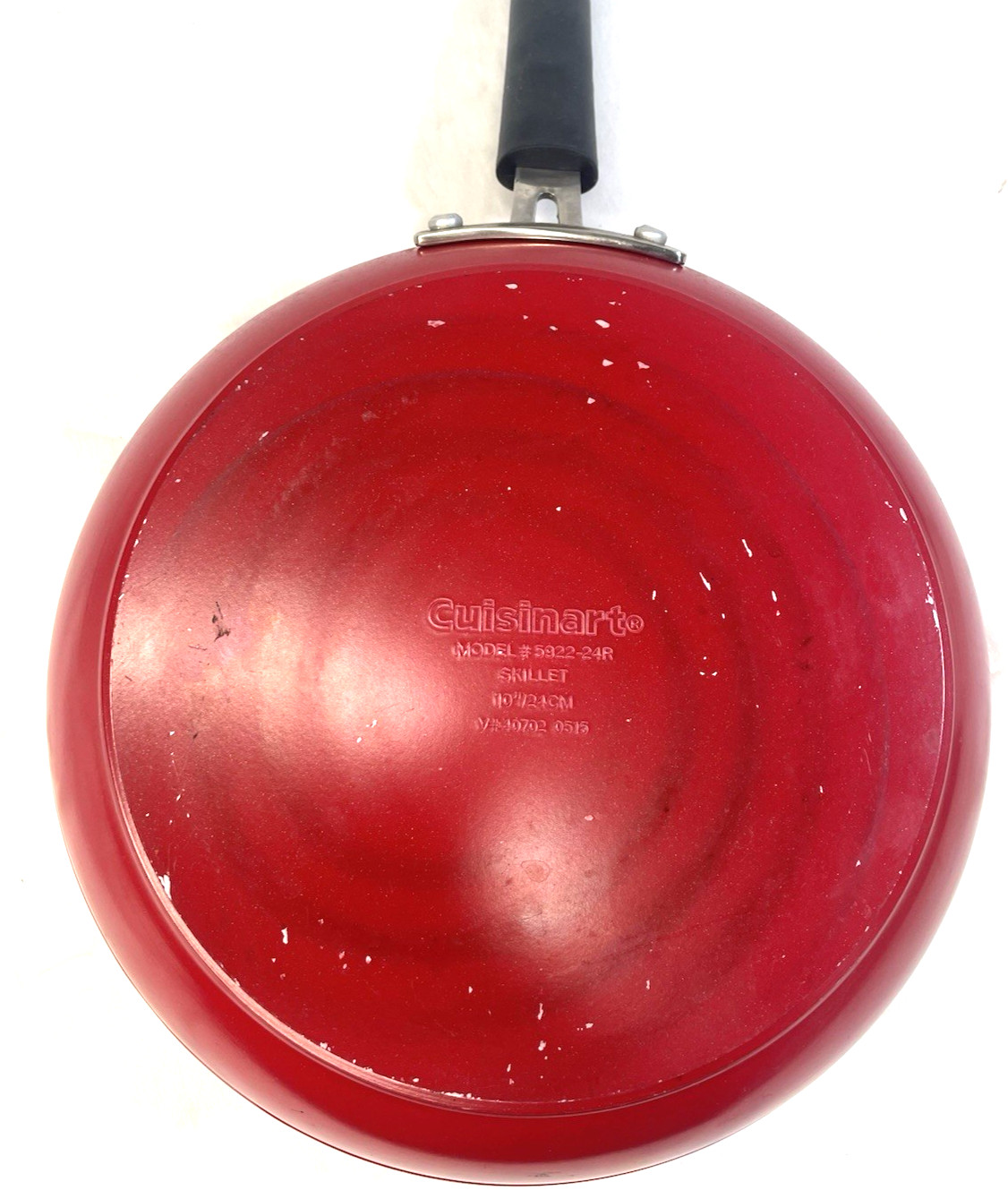 Cuisinart Skillet 10″ Non Stick White & Red – Model# 5922-24R Pan