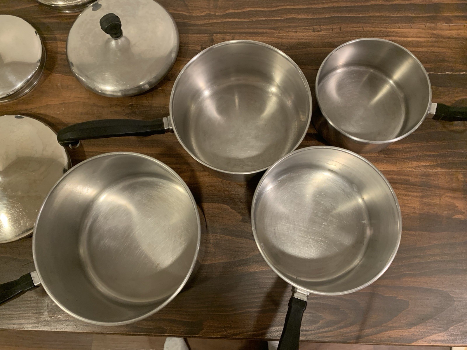 Farberware Classic Stainless Steel Cookware Pots With Lids 10 Piece Set