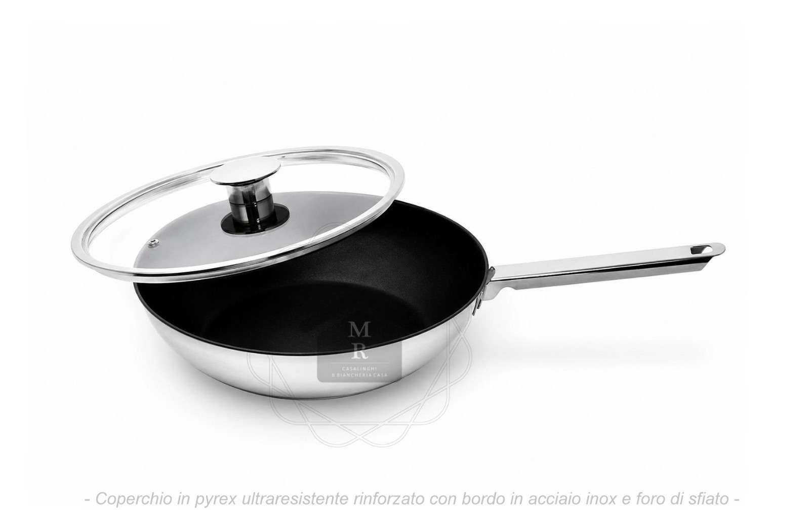 19pc Pot Battery 18/10 Stainless Steel Induction 1950 Mepra