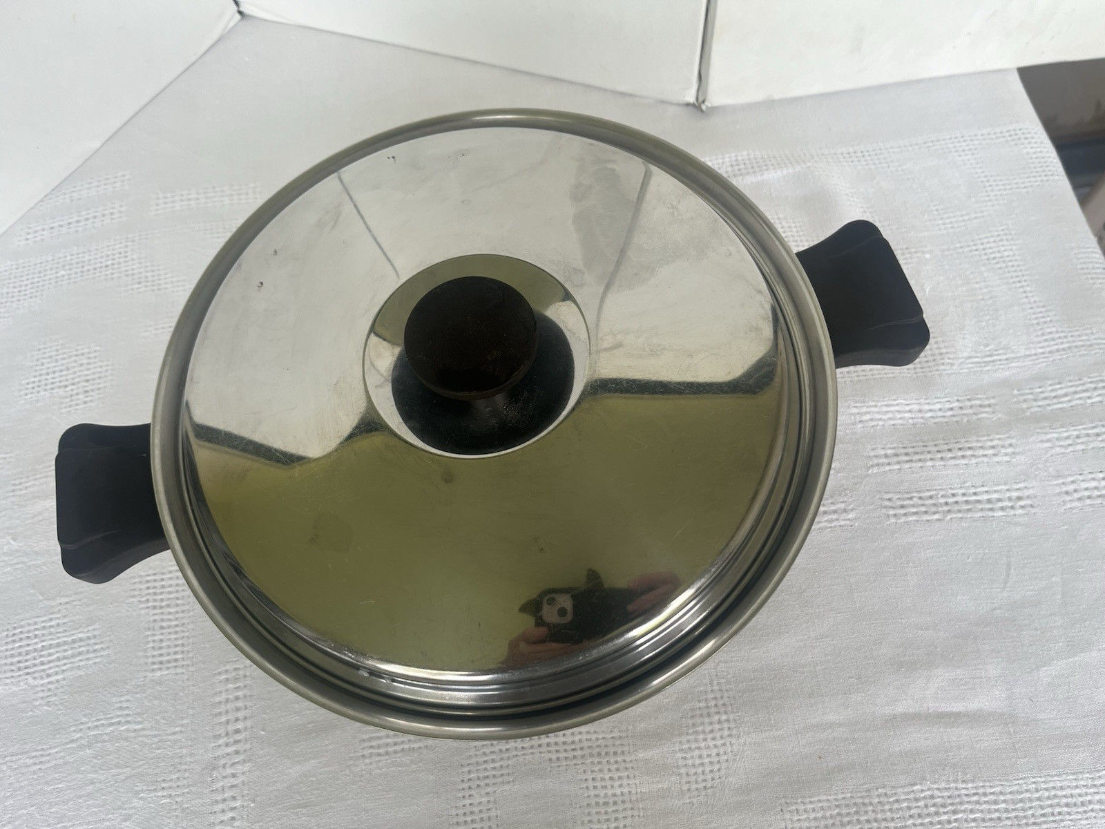 Health Craft 5 Ply Nicromium Surgical Steel 6 Qt Stock Pot with Lid