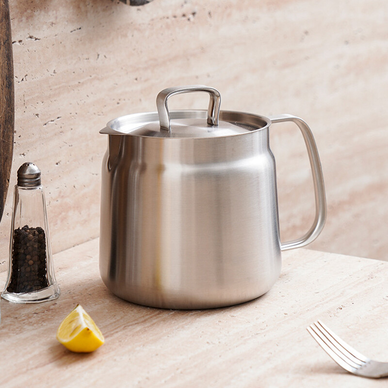 2-in-1 304 Stainless Steel Multifunctional Oil Strainer Pot Kitchen Deep Fryer