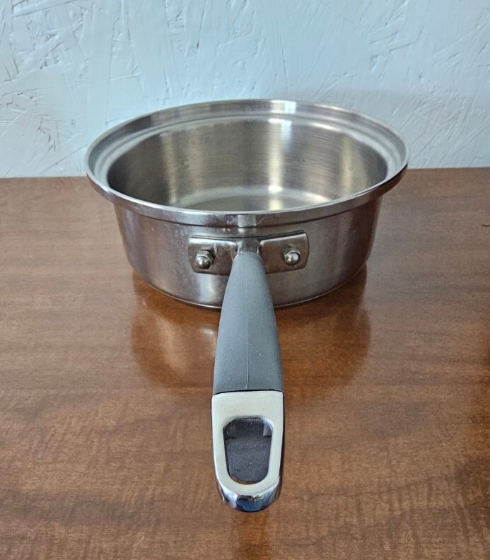 Kitchen Charm Royal Prestige T304 Surgical Stainless Steel 8″ Sauce Pan W/Lid