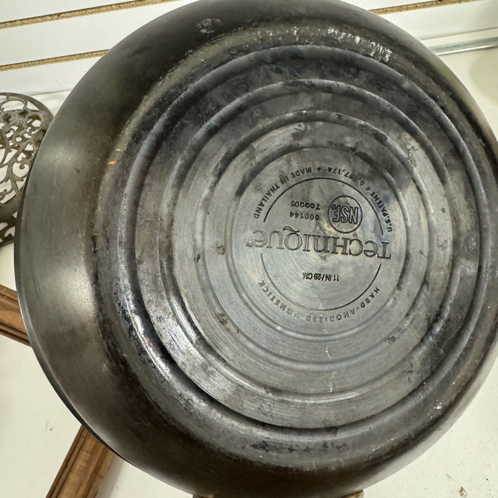 Technique NSF Anodized Aluminum Nonstick 11” Radical Skillet Fry Pan Flipper