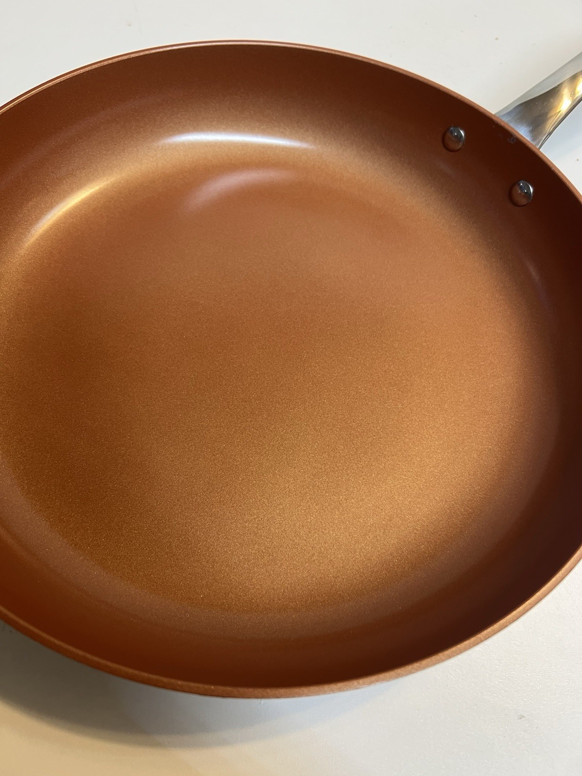 Copper Chef Non-Stick 12” Skillet With See Thru Lid Oven Safe Non Stick Surface