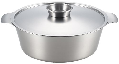 Yoshikawa Stainless steel shabu pot 26cm SJ1678