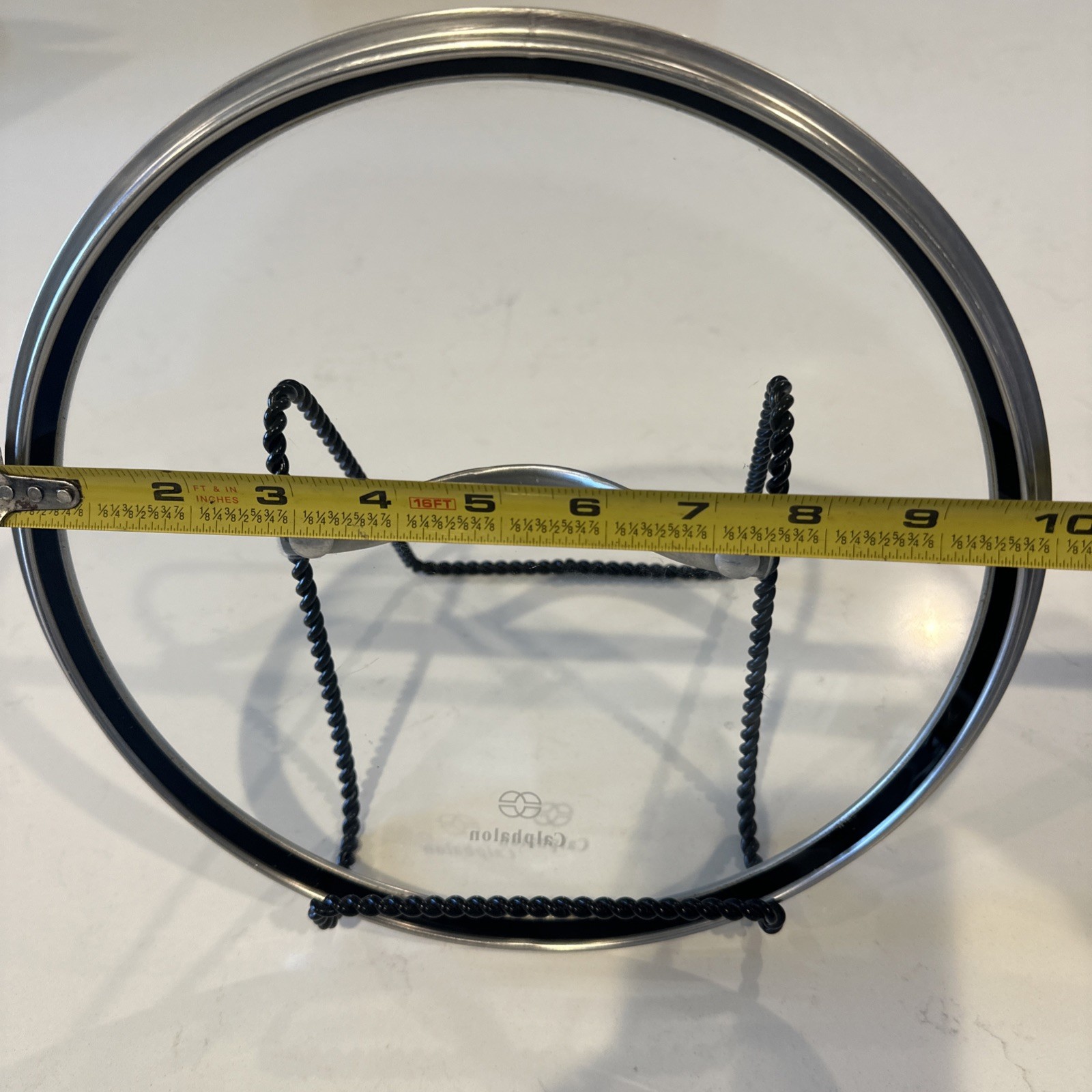 Calphalon Lid Replacement Glass Pan Lid 10.25″ Outer 9.75″ Inner