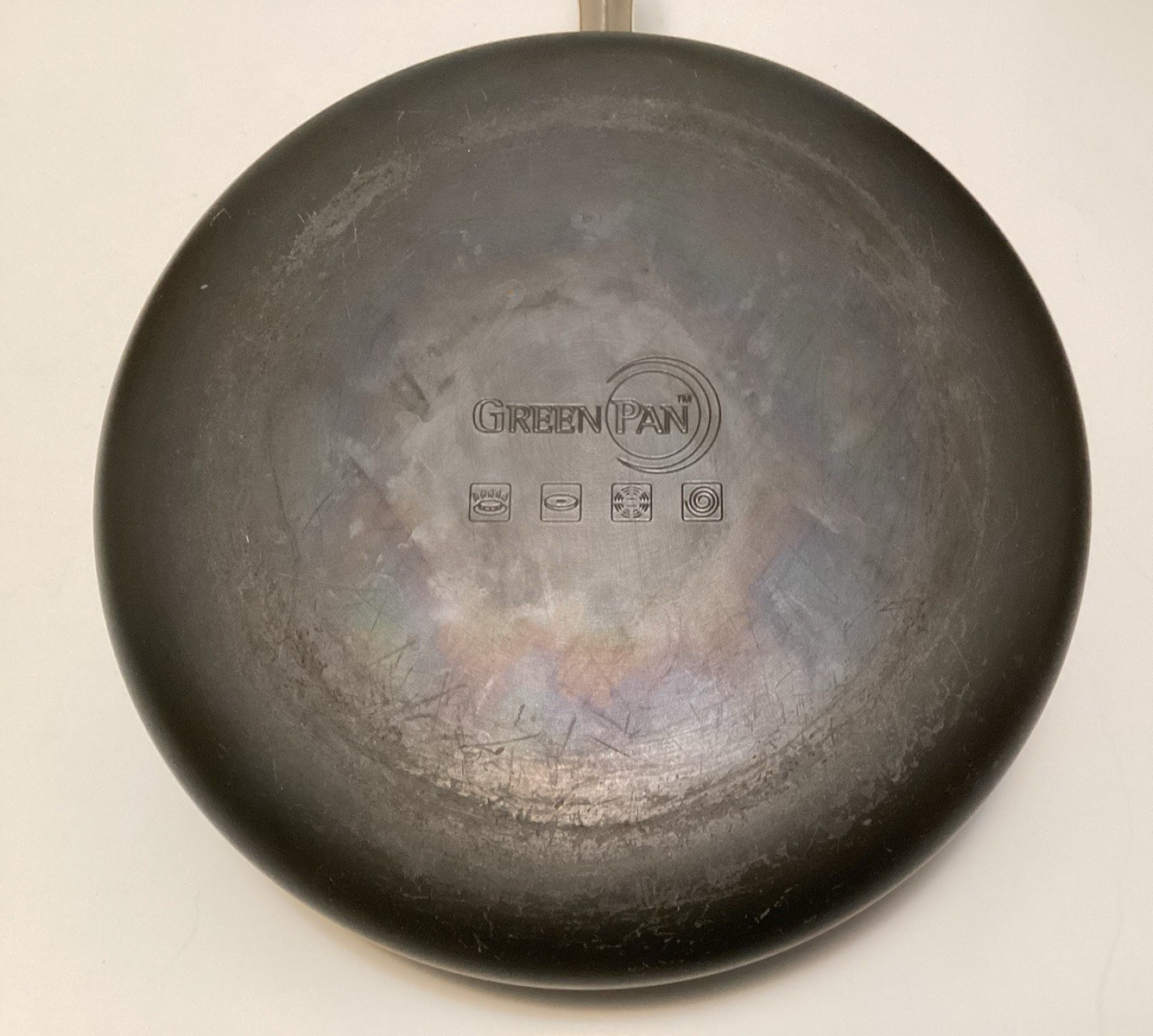 GreenPan ceramic nonstick pan – 9 3/4″ round by 2 3/4″ deep