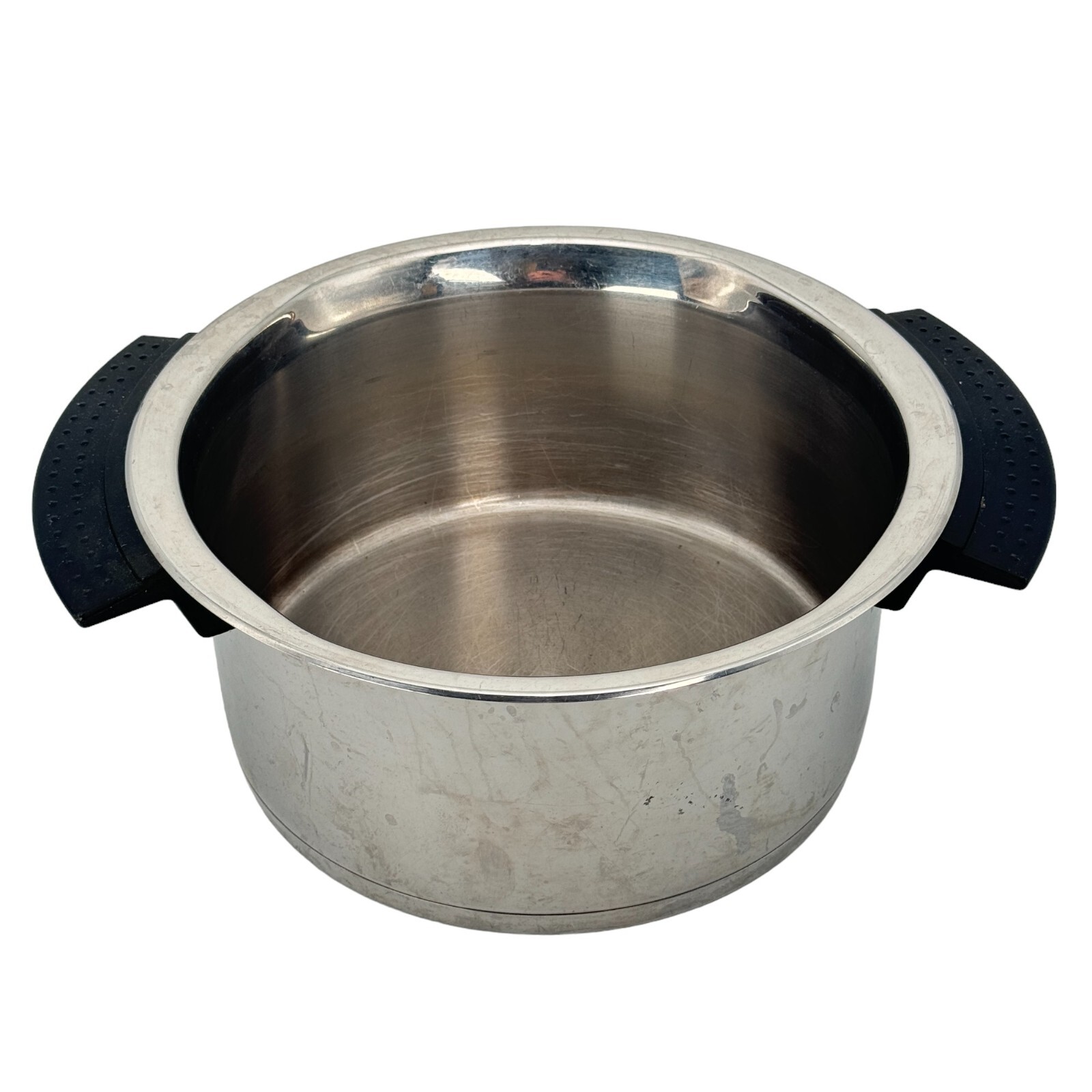 Fissler Stainless Steel Cookware Pot Easy Drain Germany Premium Quality 10×5