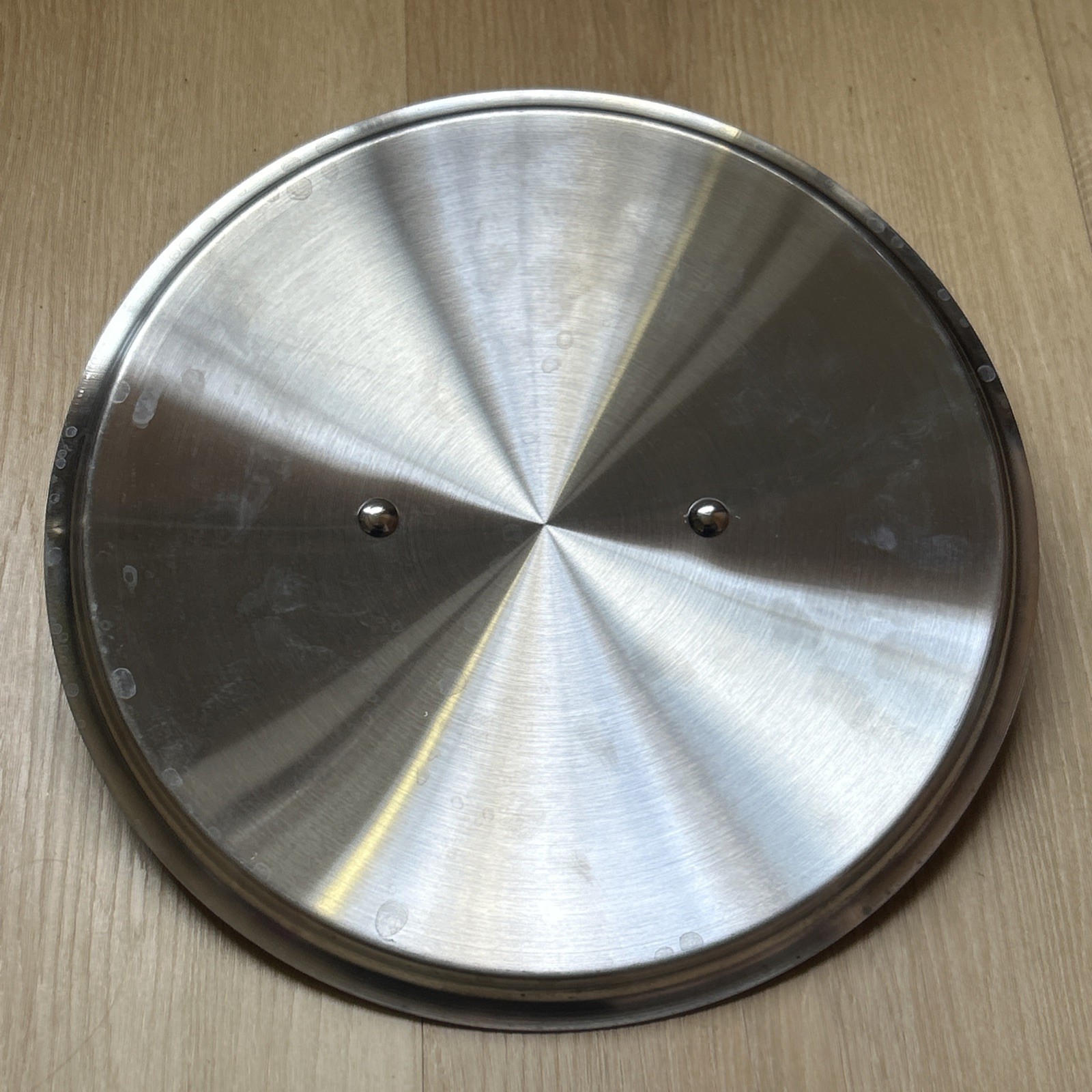 All Clad D3 D5 Stainless Steel Lid Only 11 1/4″ Outside 10 1/2″ Inside