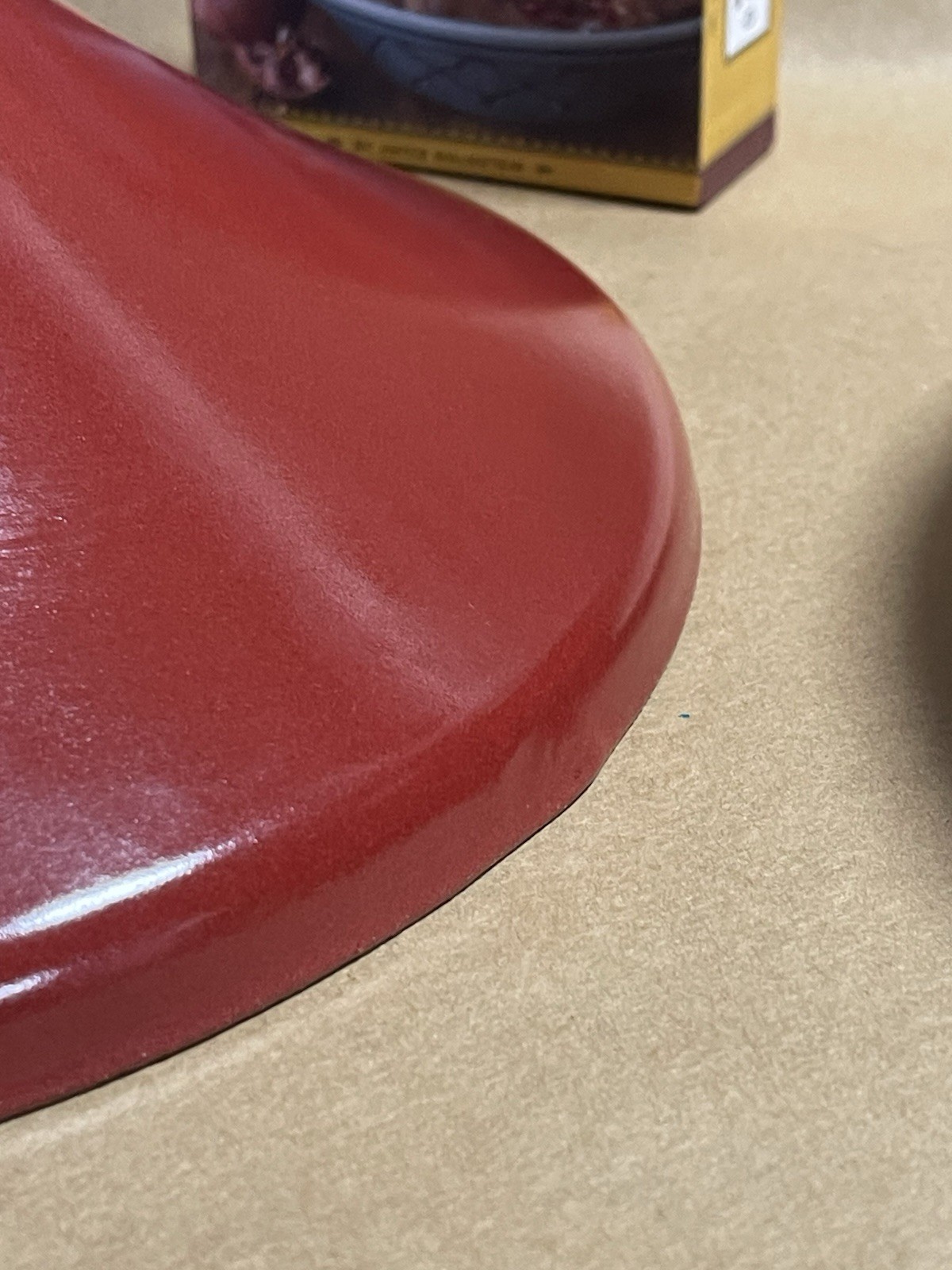 Emile Henry Large Tagine w/ Recipe Deck – 12.5″ Wide – France Moroccan Red EUC