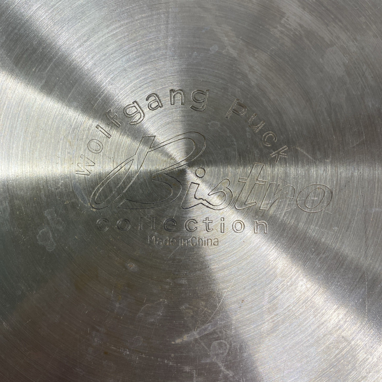 Wolfgang Puck Bistro Collection 10″ Casserole Stainless Steel Pan 3″ Deep
