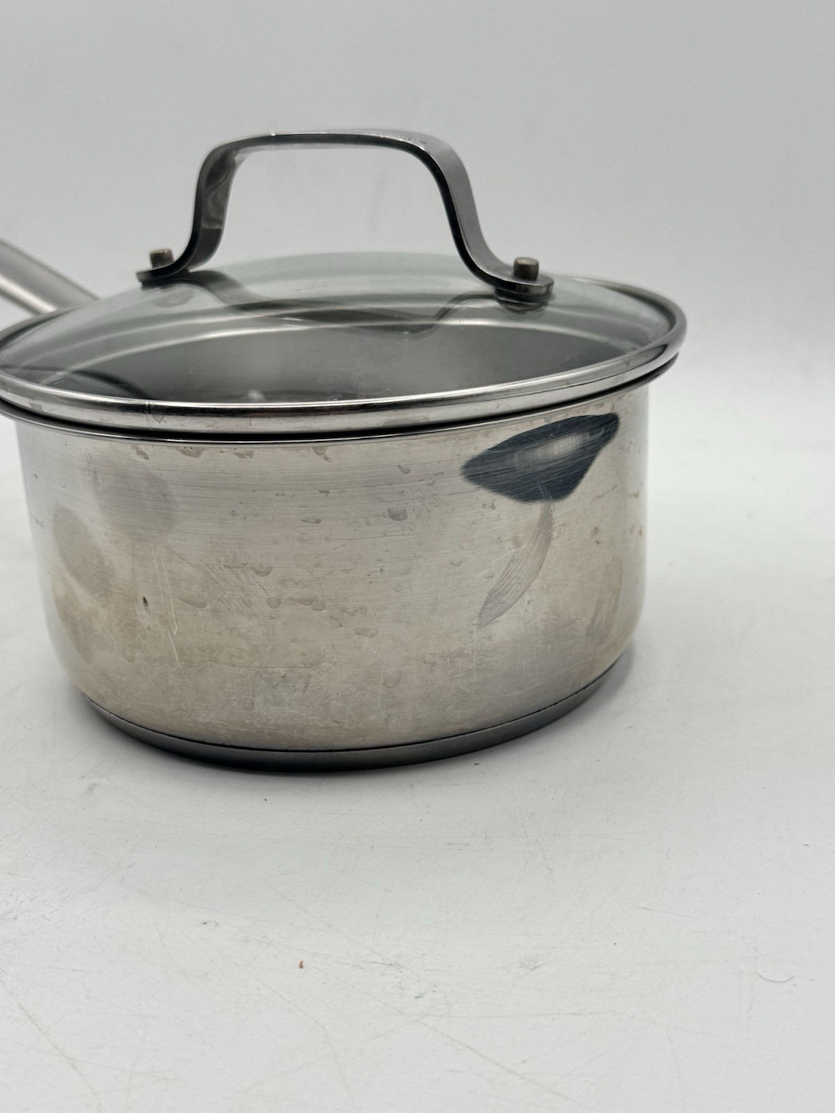 *Emeril Lagasse *1.5 Quart, 1.4 Liter Sauce Pan With Glass Lid *Stainless #2238