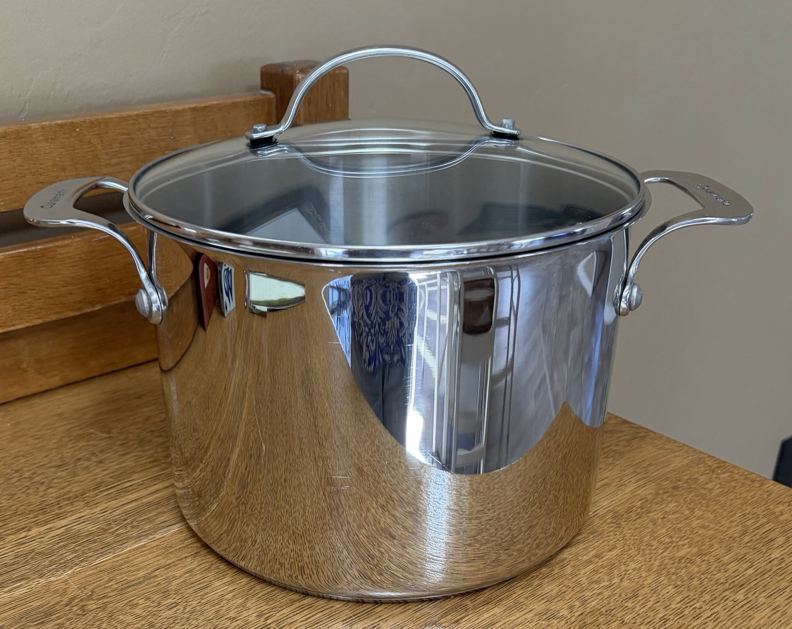 Cuisinart Model #866-24 Stockpot With Cover 8qt/7.6L 18/10 Stainless Steel