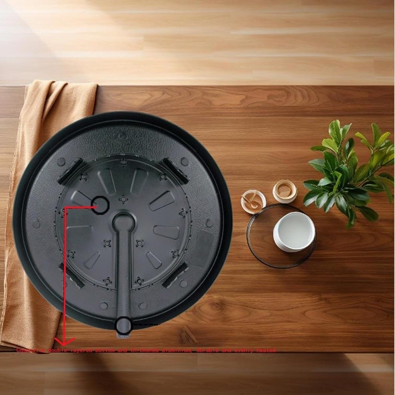 Korean BBQ Grill Pan Nonstick Smokeless Tilt Design Indoor Outdoor Cooking New