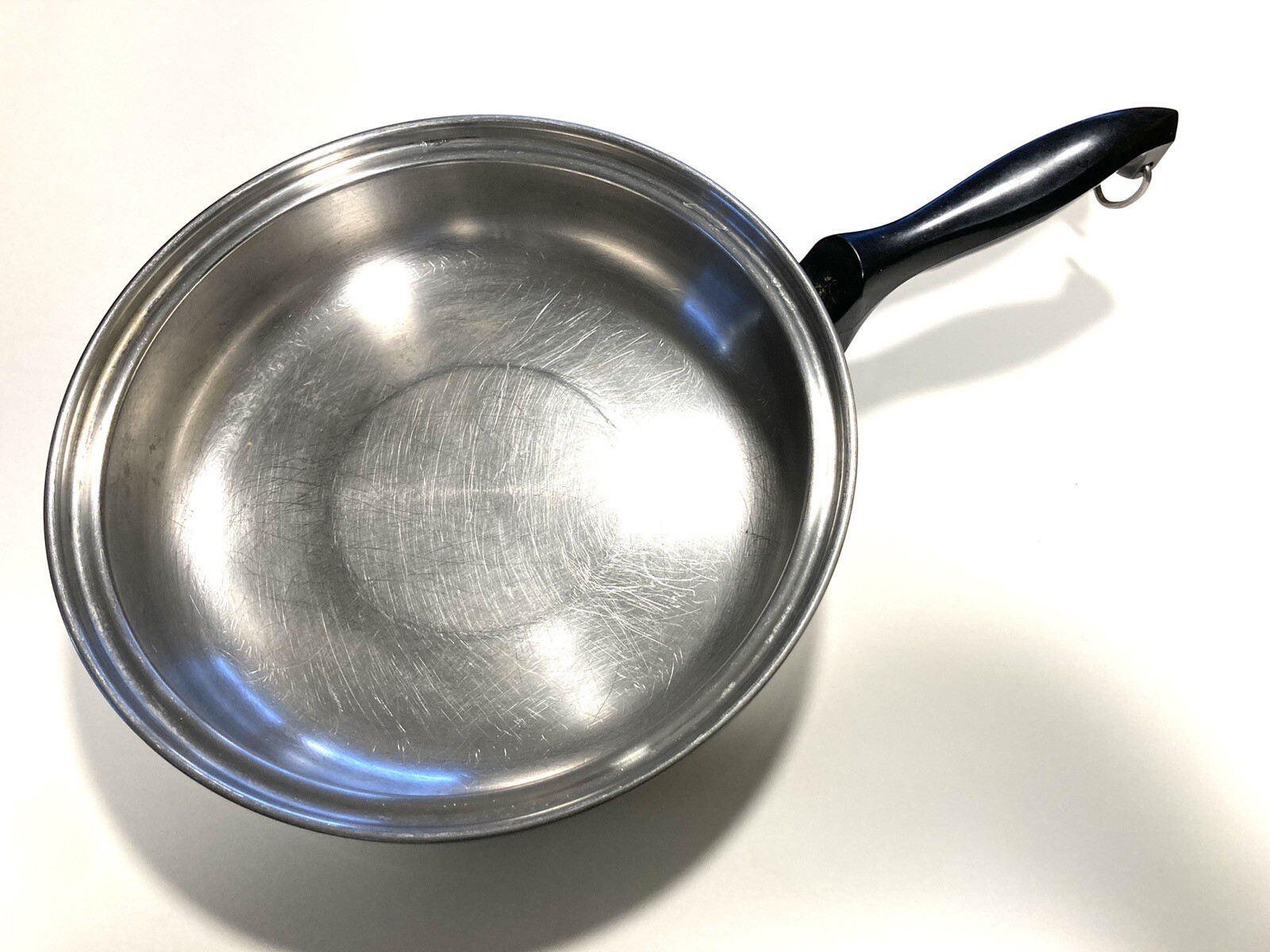 Chefs Ware Townecraft T304 11.25” Skillet Frying Pan Stainless No Lid USA