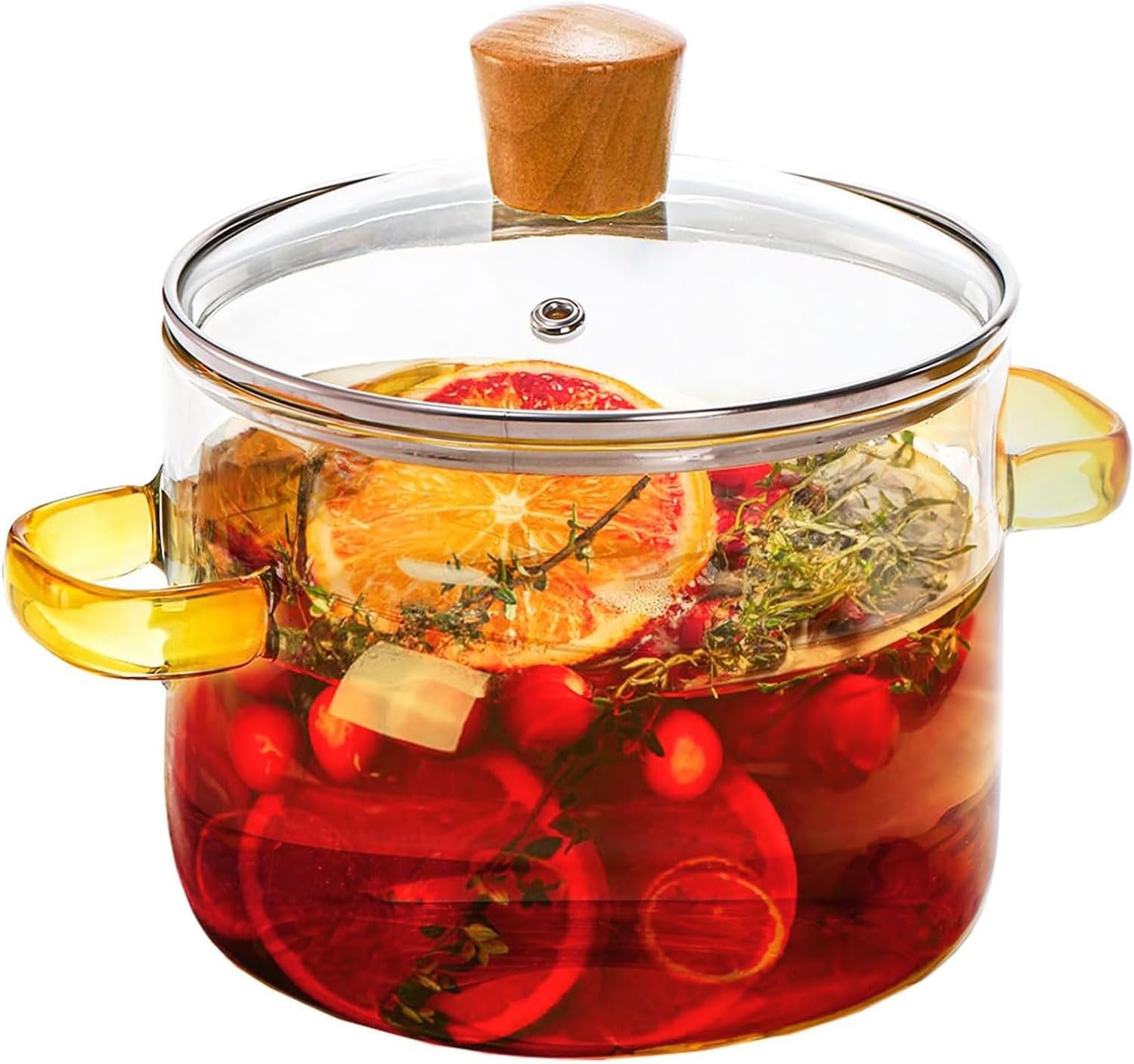 microwave, oven, dishwasher Transparent soup pot, aromatherapy pot, milk,