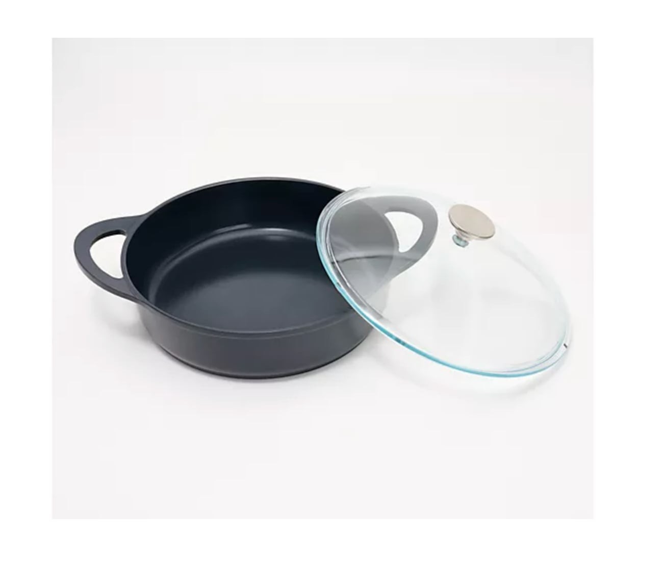 Technique 4.2-qt Nonstick Cast Aluminum Braiser w/ Glass Lid