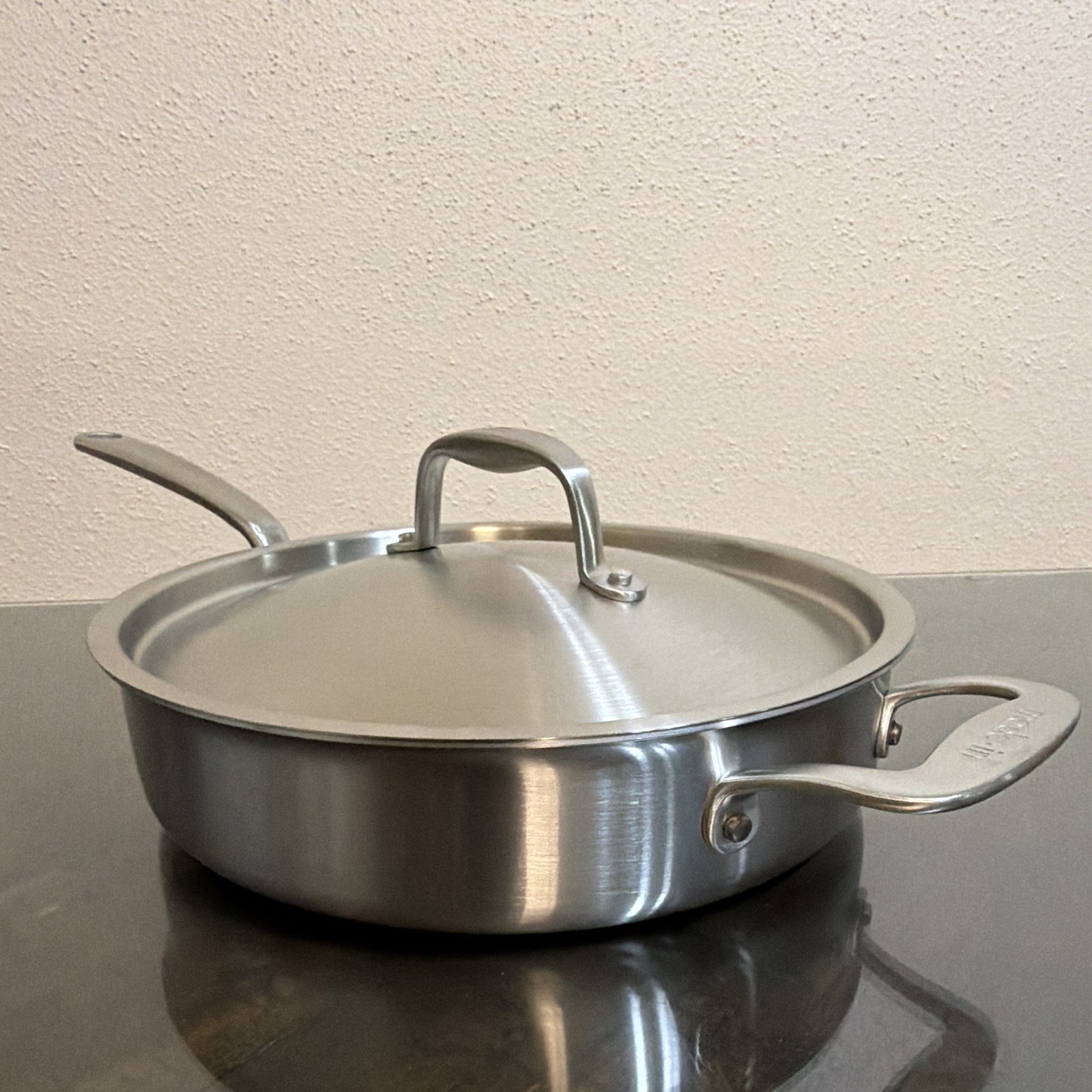 Made In | Stainless Steel Saute Pan 3.5QT w/Lid | Gas Electric Induction