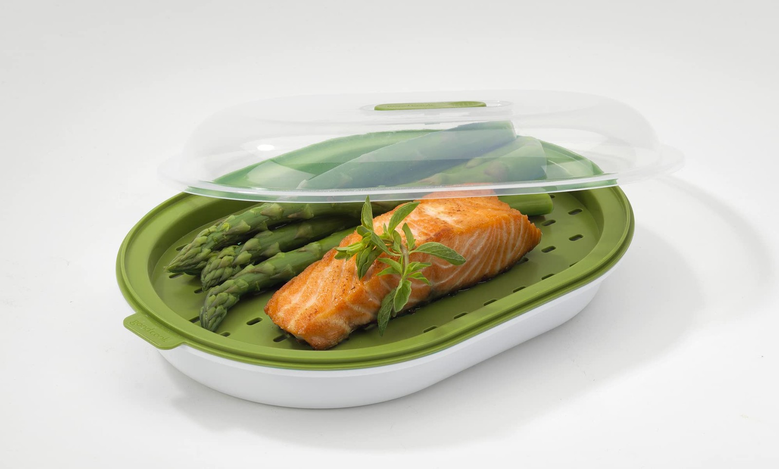 Everyday Microwave Food Steamer – Vegetable & Fish Cooker, Preserves Vitamins…