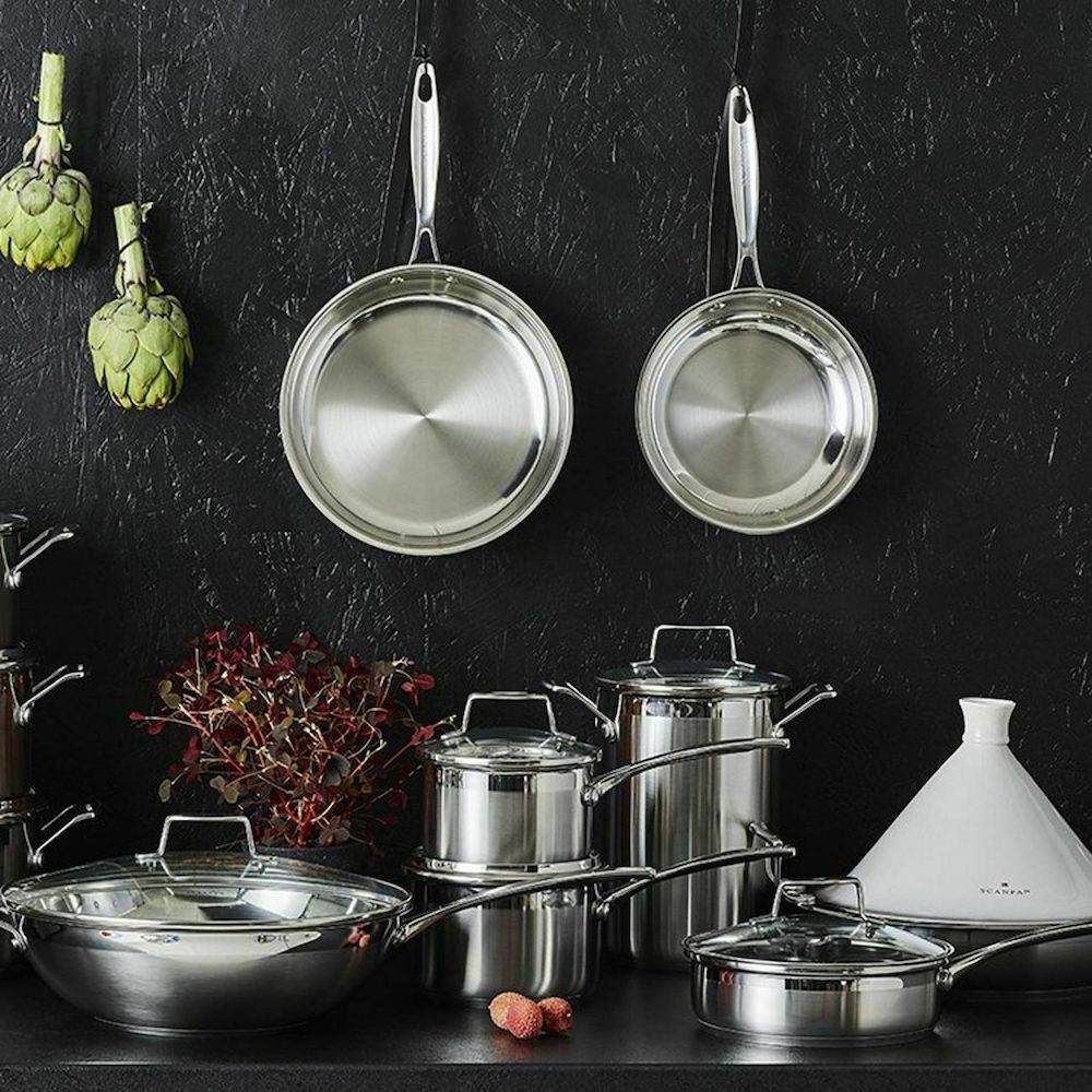 Scanpan 3 Piece Impact 18cm 26cm & 30cm Frypan Set | 3pc
