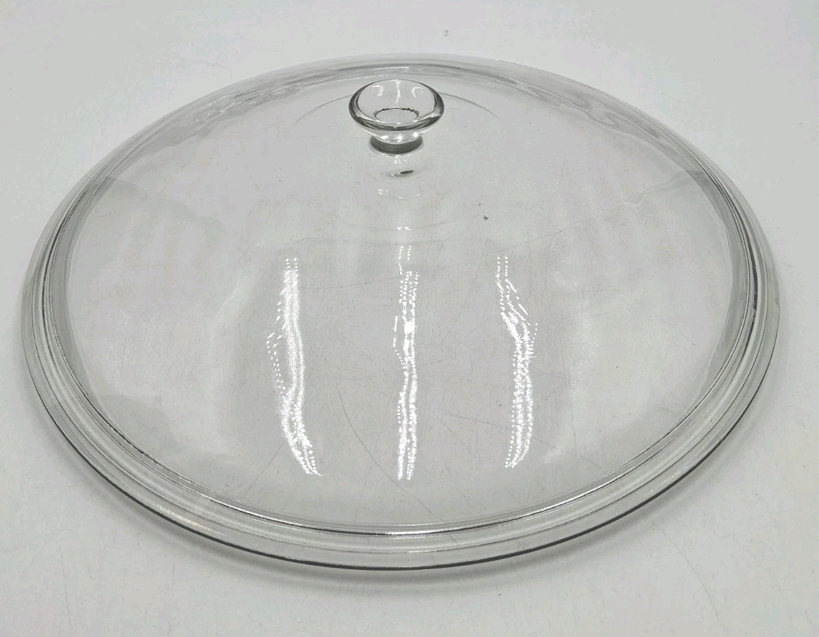 Clear Glass Replacement Lid 12″ Pot/Pan Cover Knob Handle