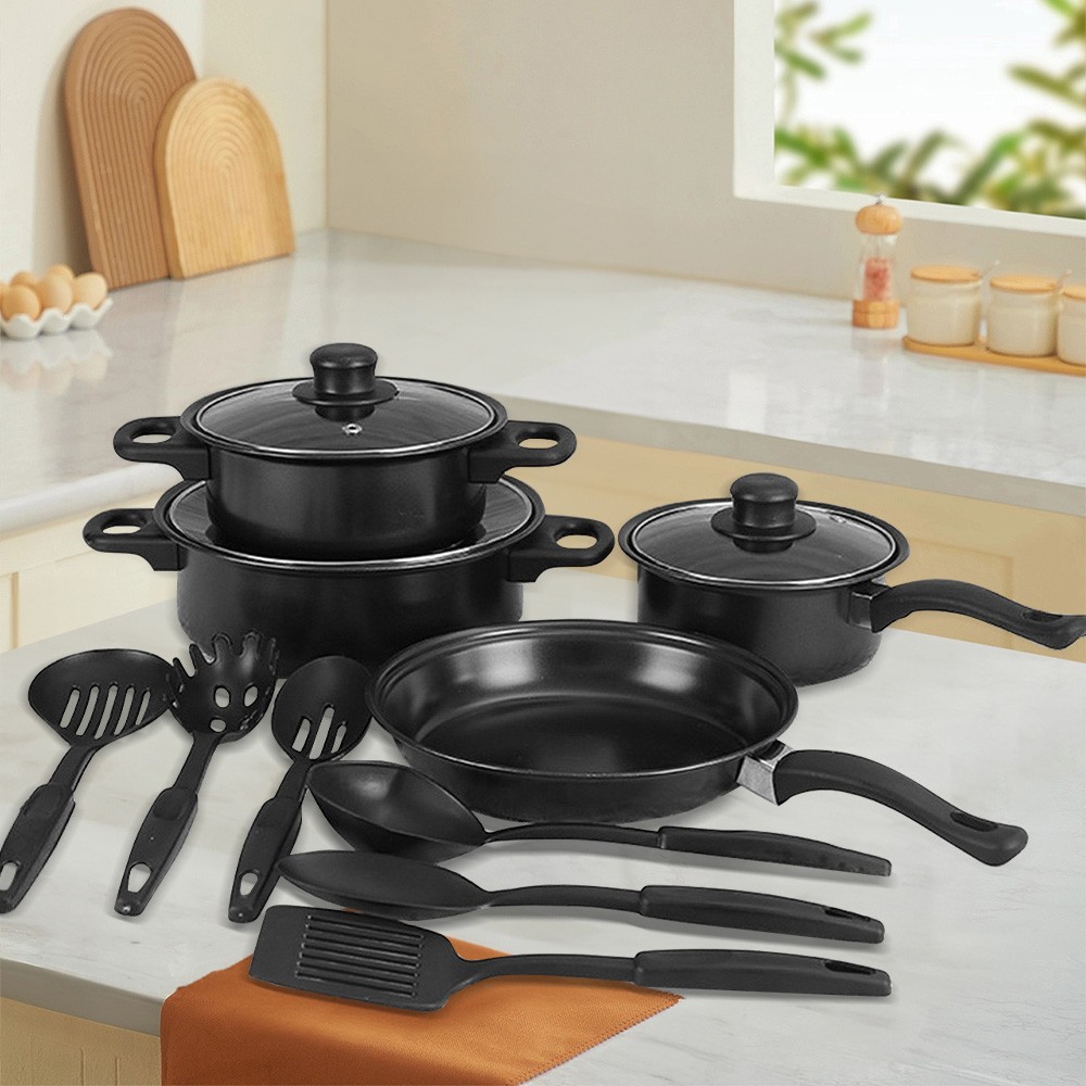 13PCS Pots and Pans Set Non Stick Cookware Set Pots and Pans Induction Cook War