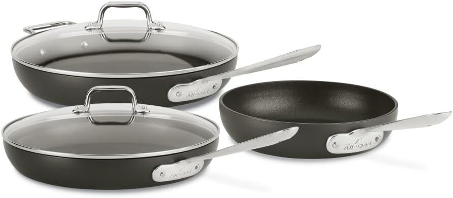 All-clad HA1 Hard Anodized Cookware Sets (Your Choice of HA1 5pc, 10pc and 13pc)
