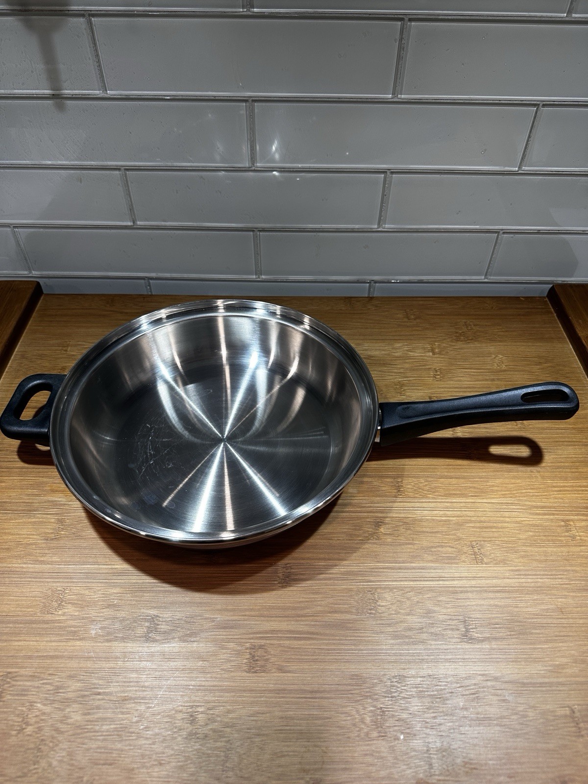 VTG VAPO SEAL Premier 304 Surgical Stainless Steel 2000 Skillet NO LID 11.25”