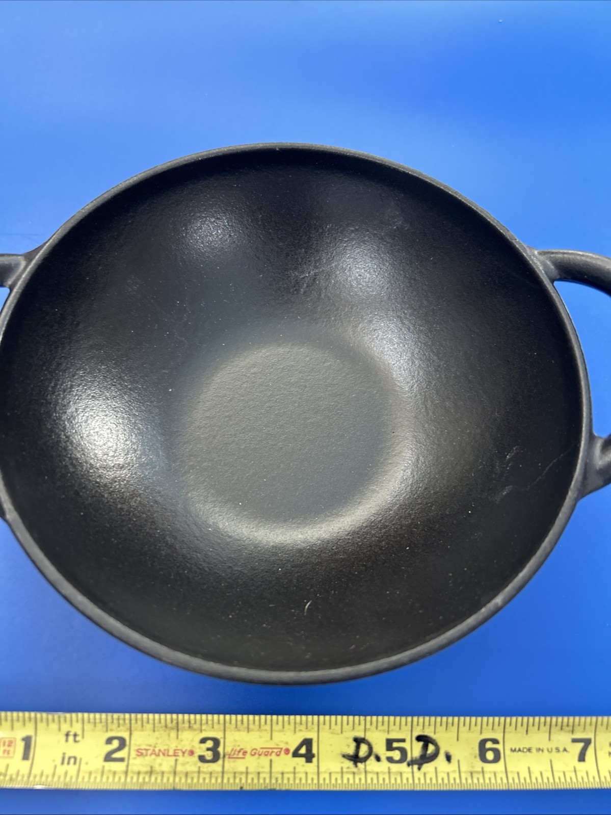 Staub Cast Iron 6.5-inch, Baby Wok, Black Matte