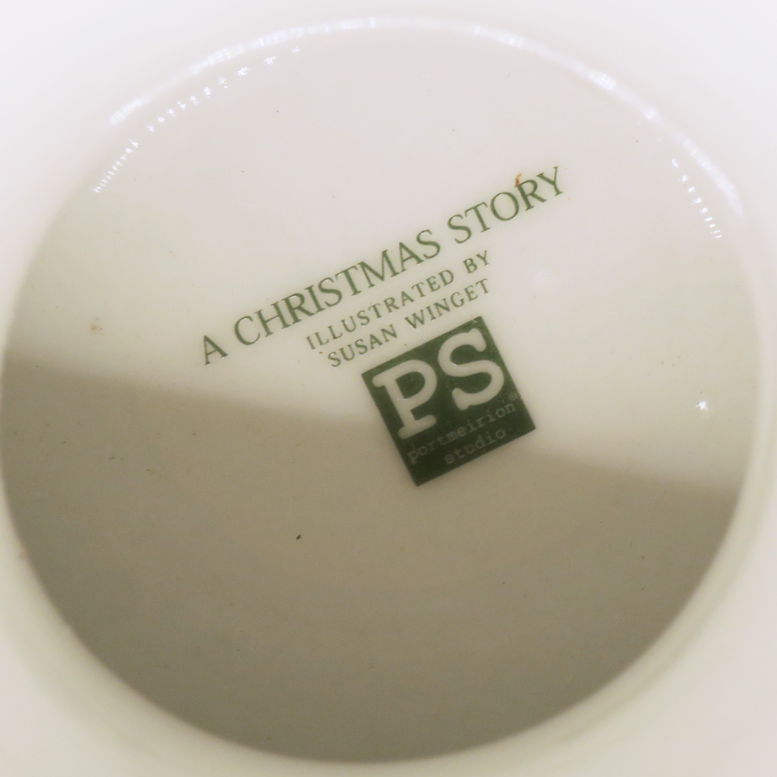 Portmeirion Studio A CHRISTMAS STORY 12.25″ 2-Tier Pedestal Server Susan Winget