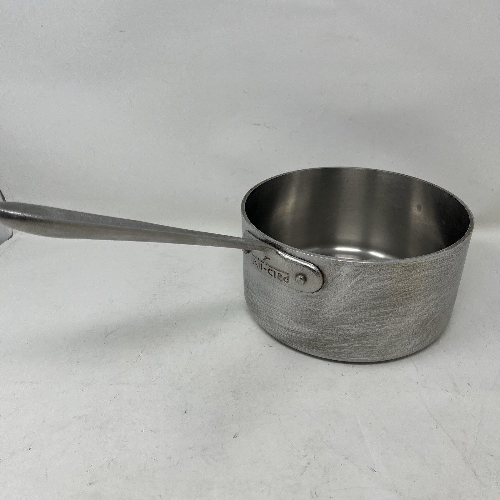 Vintage All-Clad Metalcrafters Master Chef 203 1/2 Saucepan 8” Silver No Lid