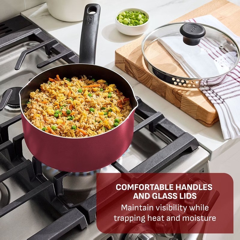 Simply Cook 1.5qt Nonstick Sauce Pan with Lid