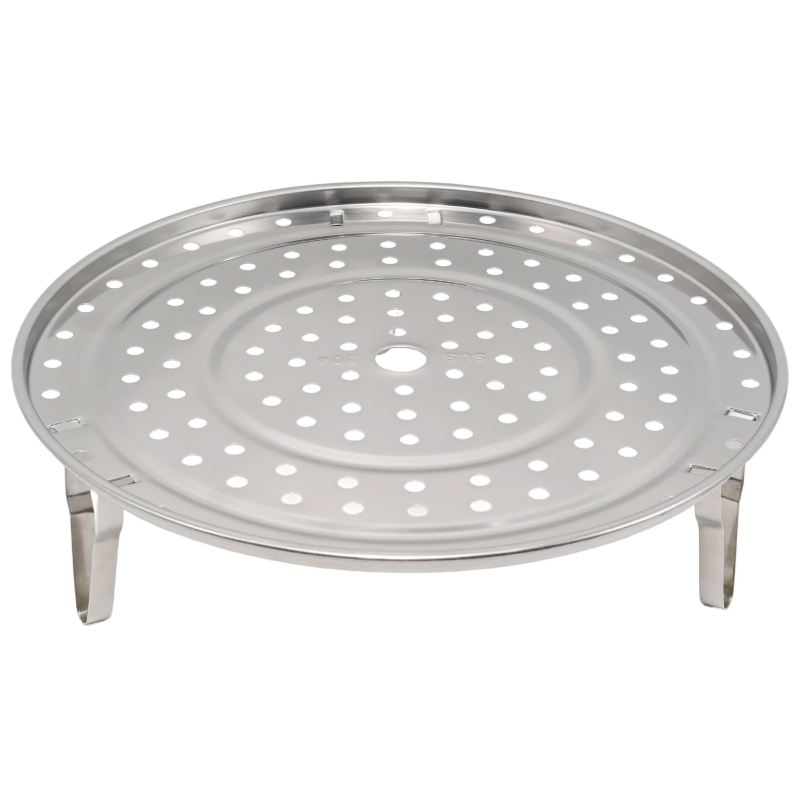 10.2 /26cm Stainless Steel Steaming Rack, Multifunction Steam Basket with Rem…