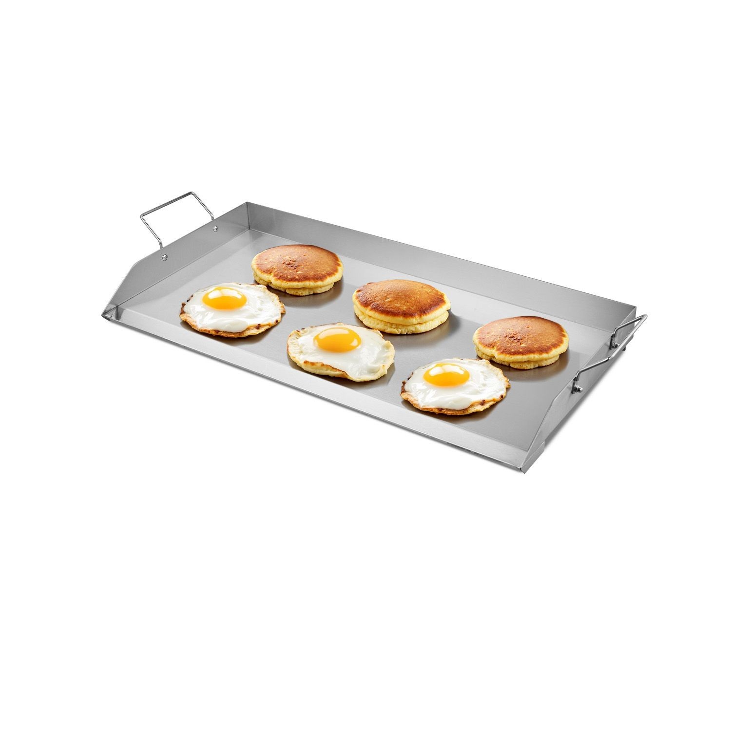 Stainless 32x16in Portable Griddle for Camping