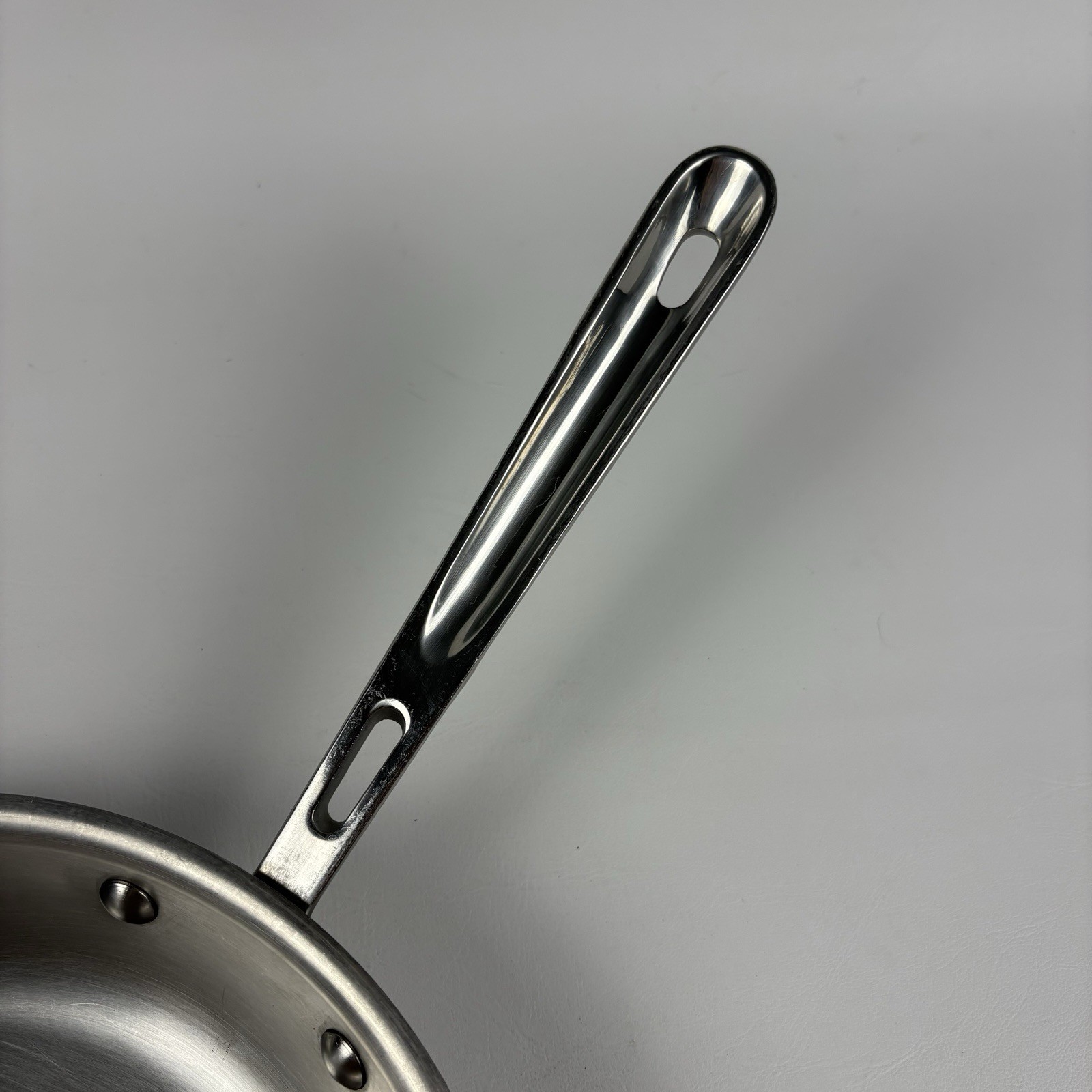 Vintage All-Clad Copper Core 10″ Stainless Steel 5-Ply Fry Pan Skillet USA Made