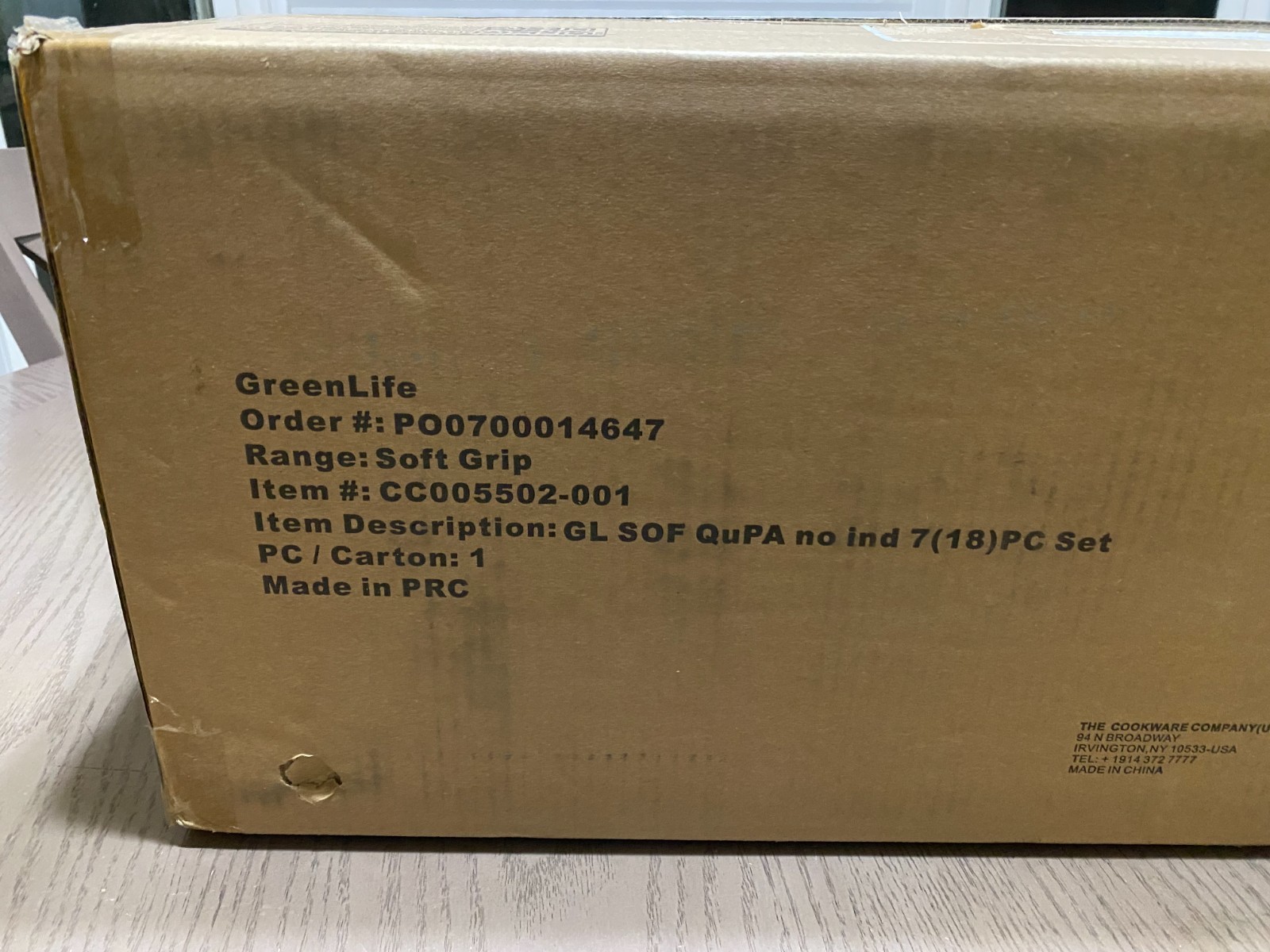 GreenLife Ceramic Cookware Set (18-Piece, Soft Pink) – Brand New Sealed