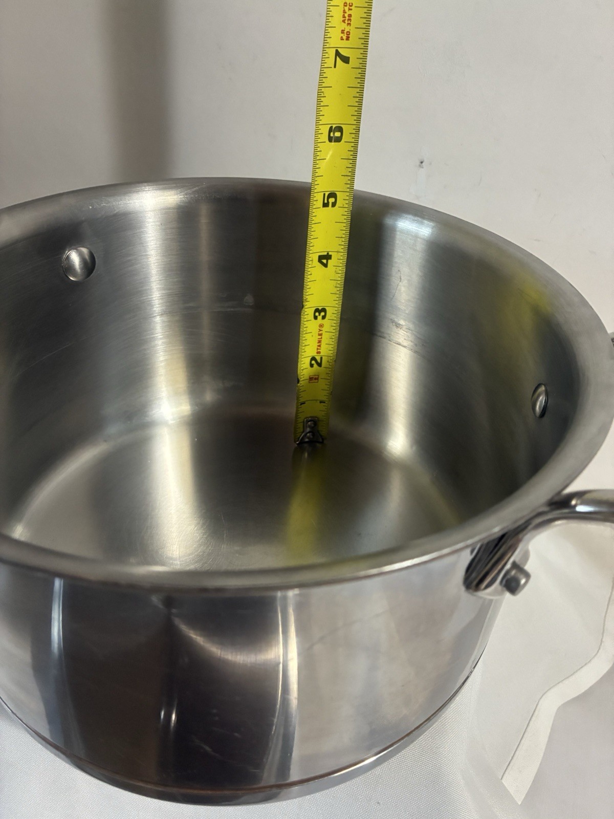 ALL CLAD COPPER CORE 4 QT SAUCE PAN WITH LID