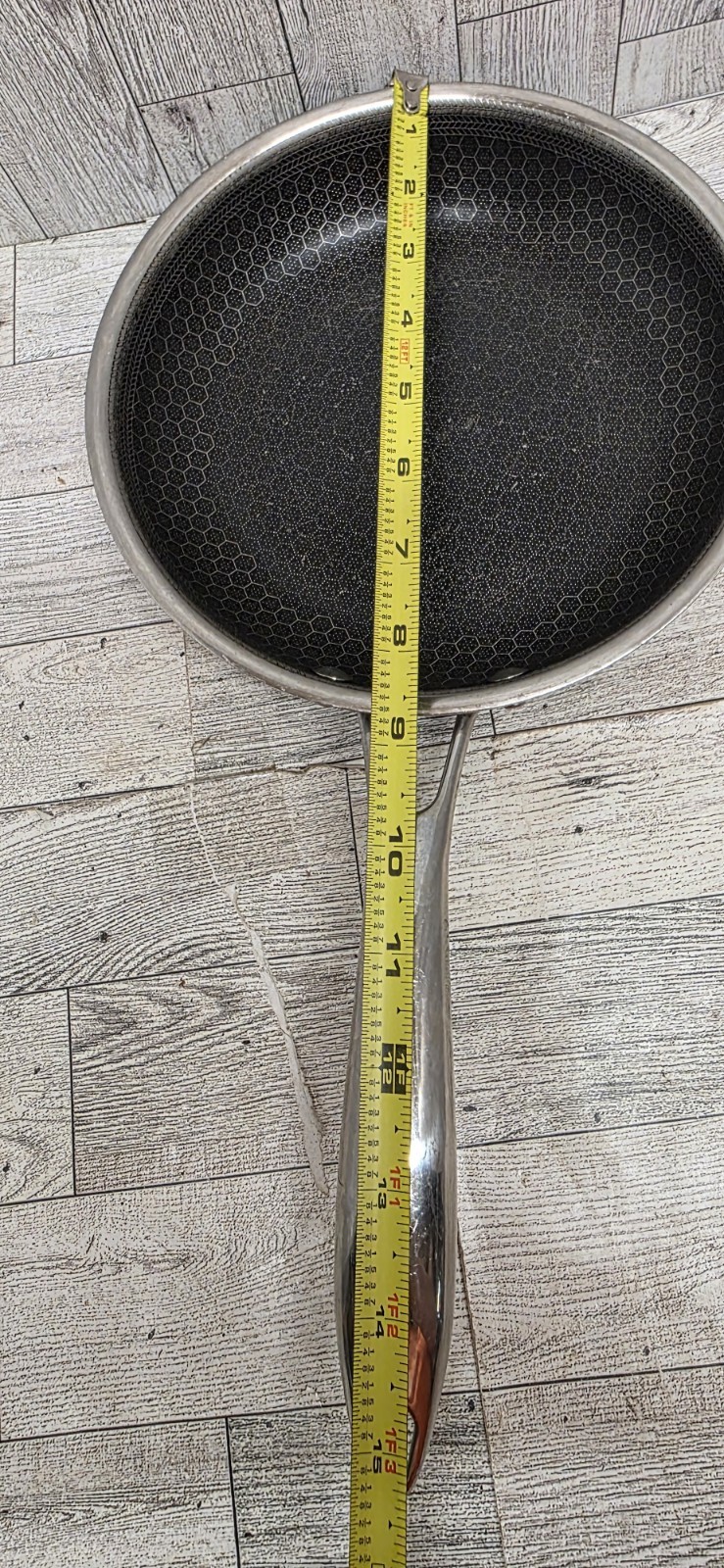 HexClad Hybrid Non-Stick 8-inch Frying Pan – Hybrid Cooking Pan Used