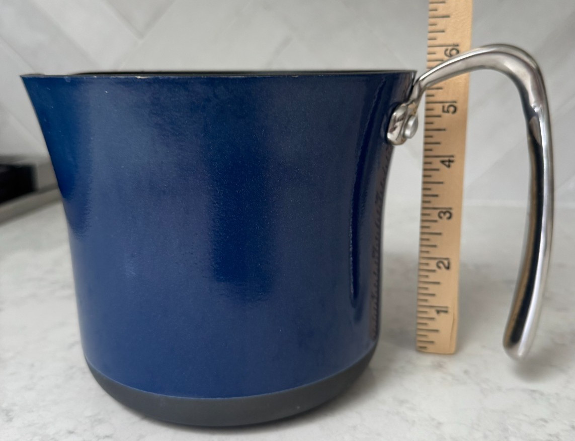 Technique Hard Anodized Nonstick 2 Qt Pitcher Pour Pot – Blue