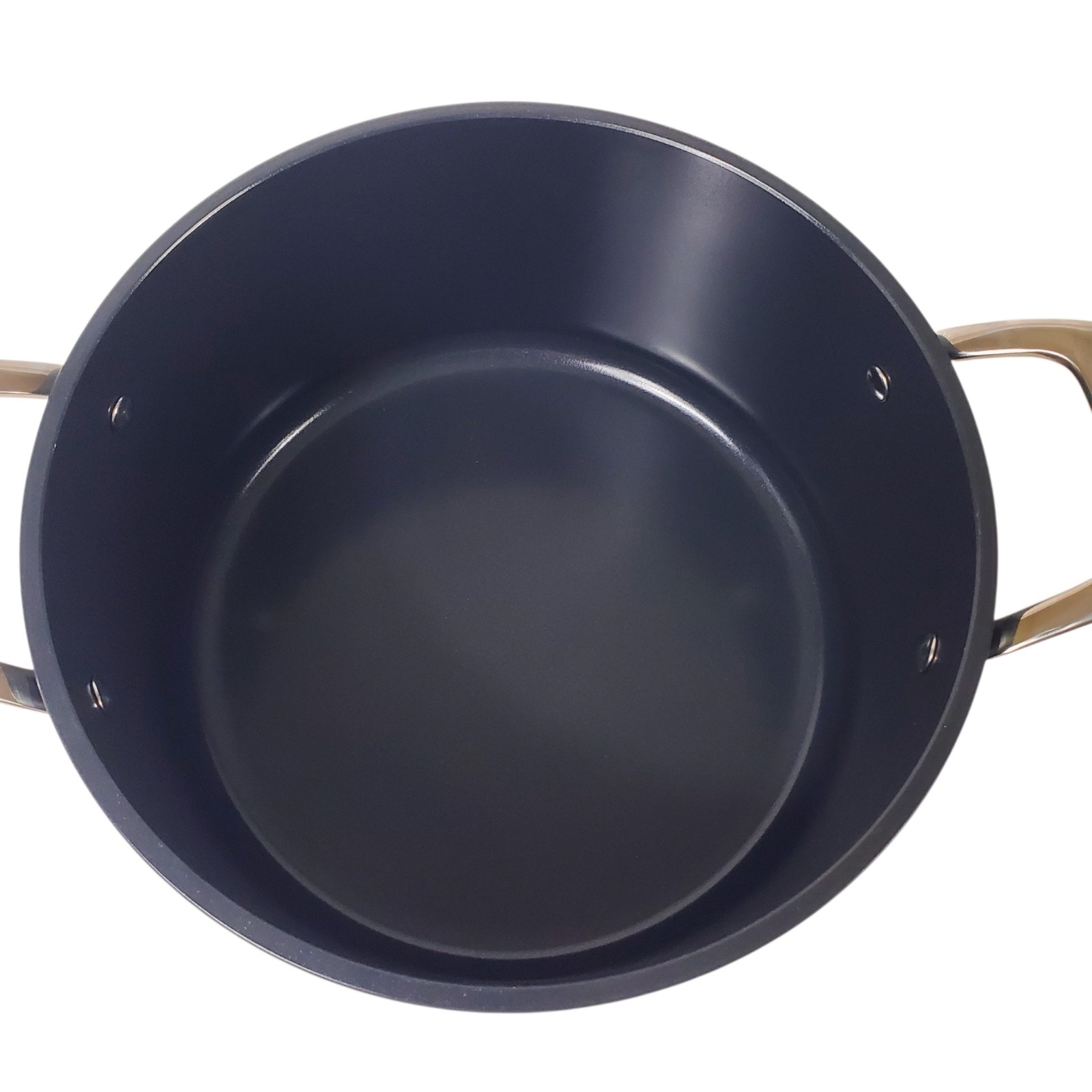 Le Creuset Toughened Nonstick 6.3 QT Deep Casserole/Stockpot w/ Lid Scuffs
