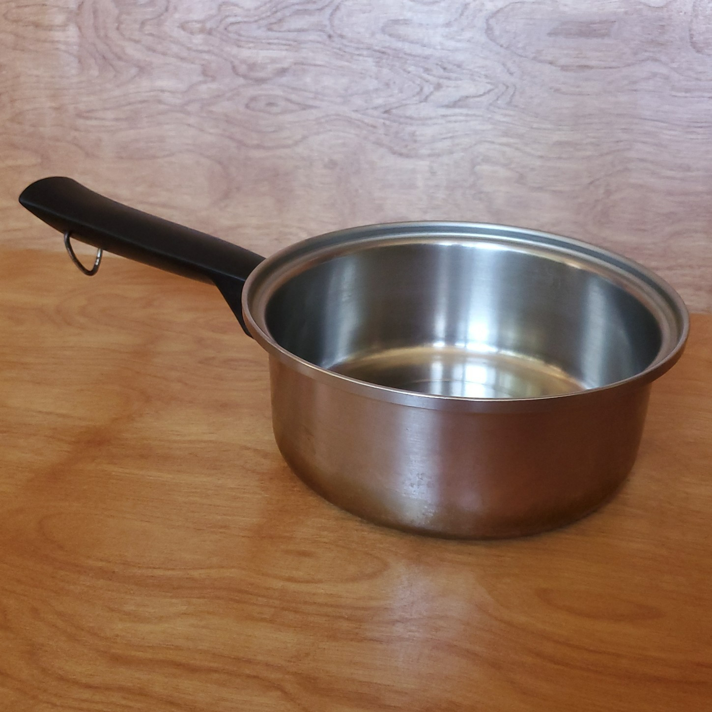Vintage Duncan Hines Stainless Steel 3 Ply 18-8 Sauce Pan 1.5 Qt 6 Cups No Lid