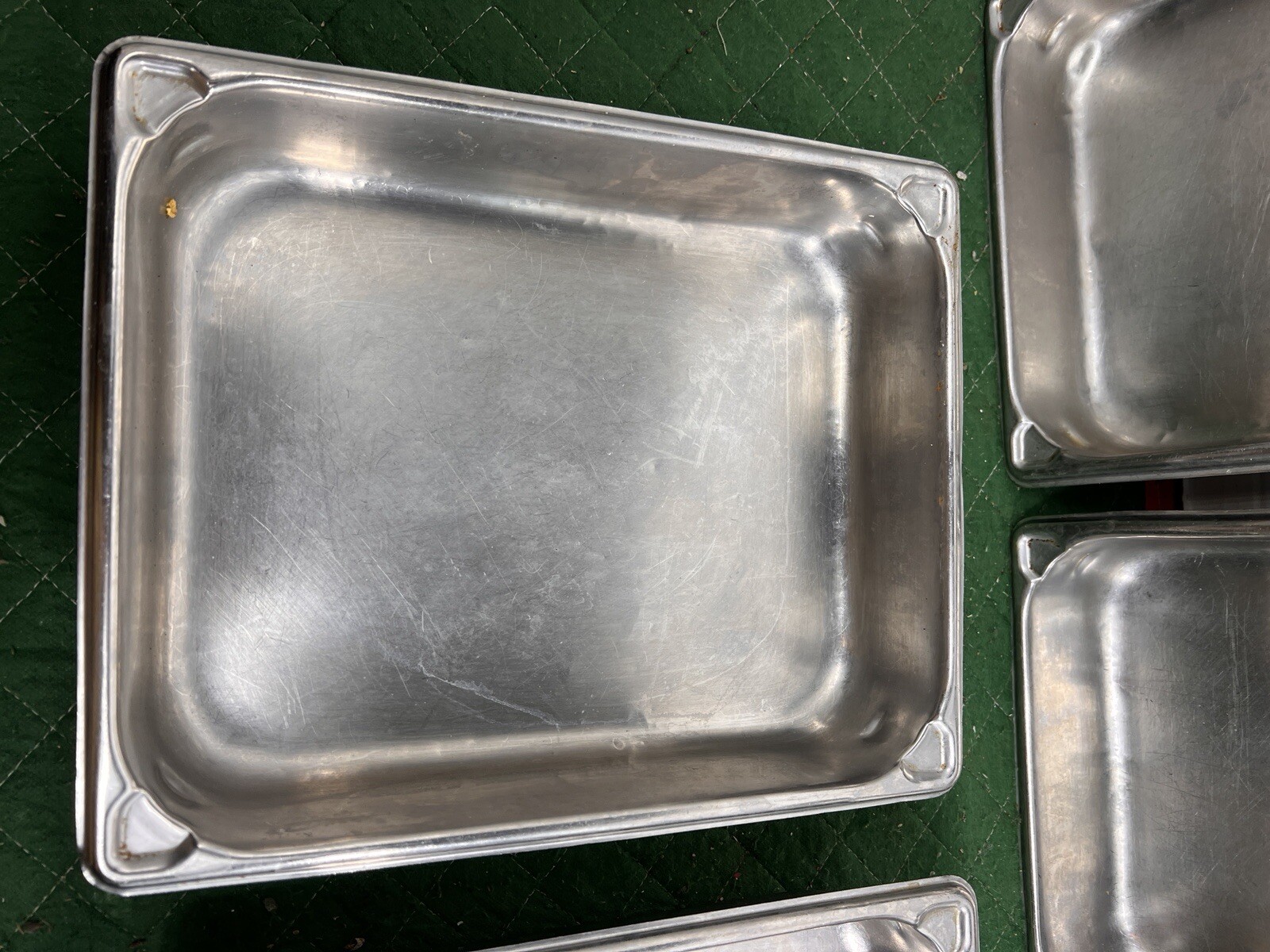 Stainless Steel Professional Kitchen 5 Serving Super Pans II 18-8 USA 3022-7
