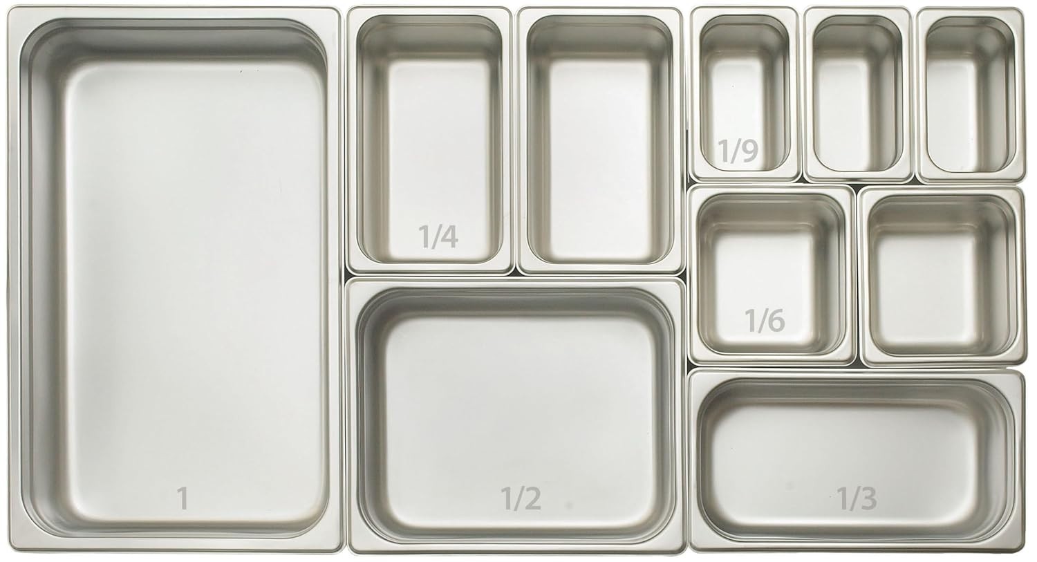 Reliable Dishwasher Safe 1/4 Size 2.5 Inch Steam Table Pan, Perfect for Chefs