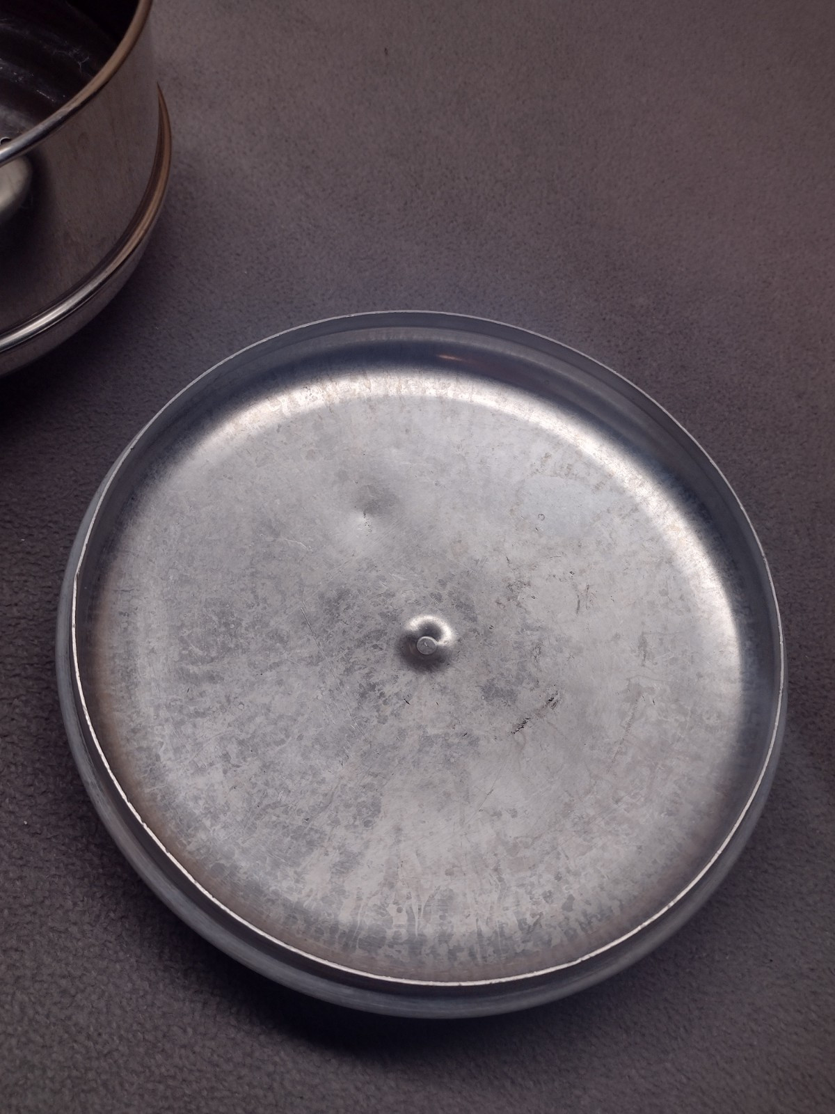 Stainless Steel Three Tier Steamer Insert Basket With Lid Unbranded