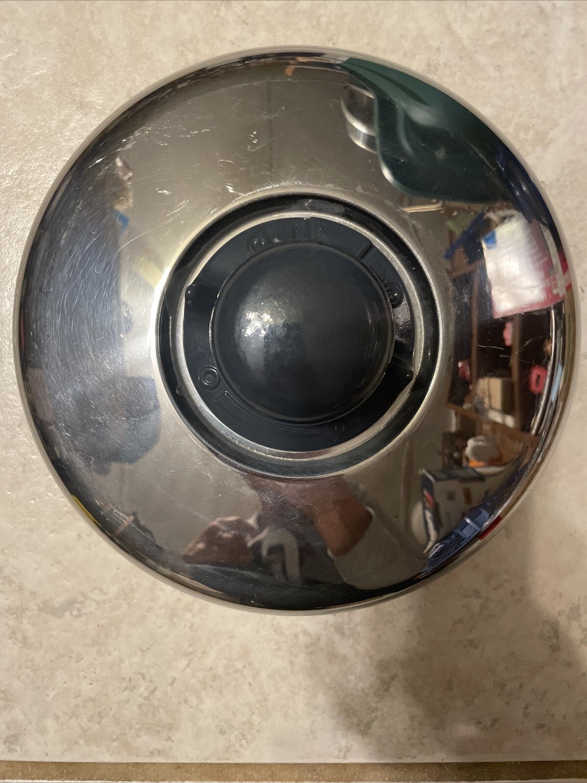 7 1/2″ Diameter Adjustable Heat Vent Stainless Steel Pan Lid Only