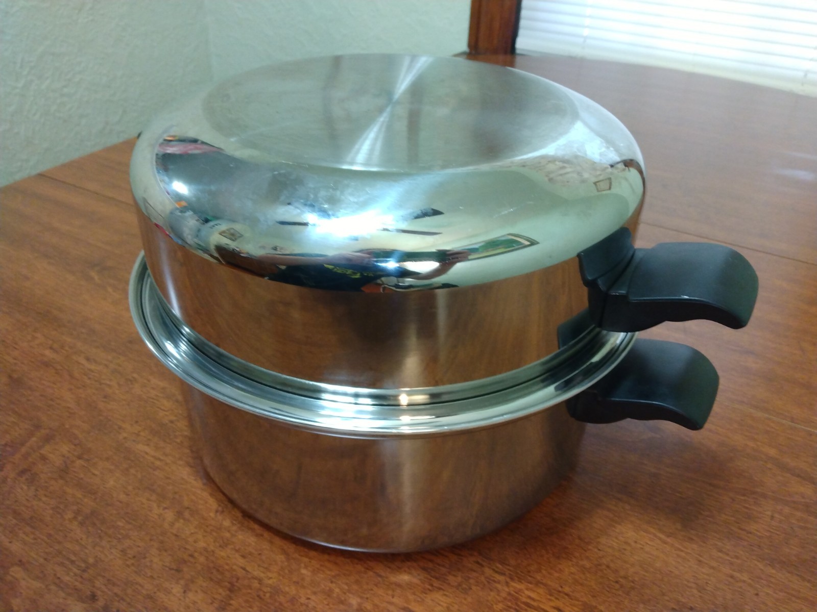 Cutco 6 Qt Dutch Oven Stock Pot 5-Ply Aluminum Core w/Dome Cover Made In USA