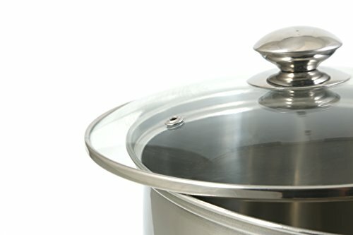 Brand New ExcelSteel Kitchen Stockpot w/ Encapsulated Base, 12 quarts, Silver