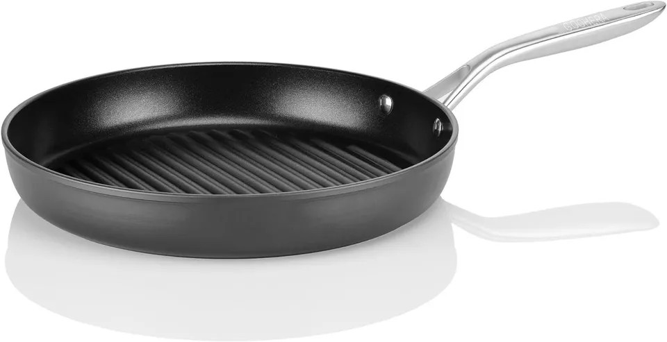 Onyx 12-Inch Grill Pan Coated with Teflon Platinum Non-Stick Coating (PFOA Free)