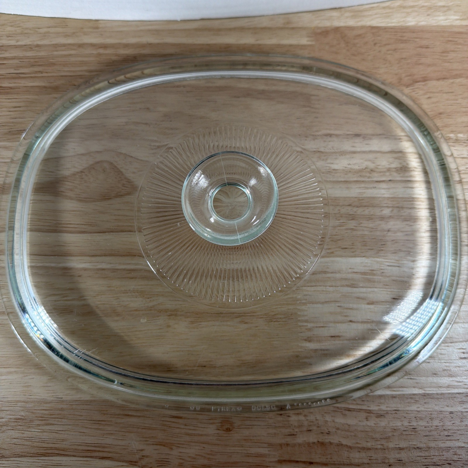 PYREX® LID Clear Glass Oval Shaped, DC1.5C 11″x8.5″, Casserole